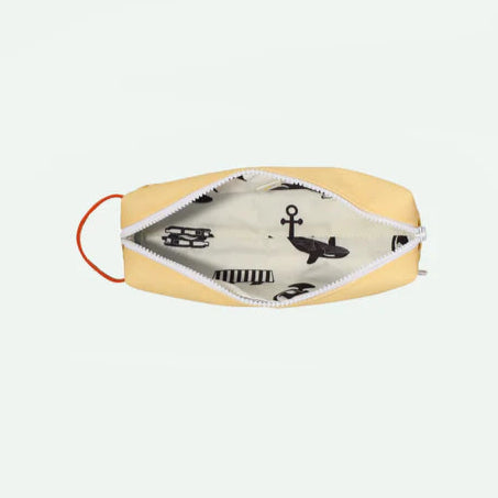 Sticky Lemon Pennenzak | Sandy Yelow + Radar Blue