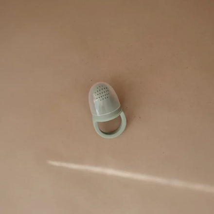 Mushie 2-Pack Silicone Fresh Food Feeder | Cambridge Blue