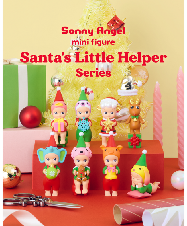 Sonny Angel Gelukspopje Santa's Little Helper Serie | 1 stuk