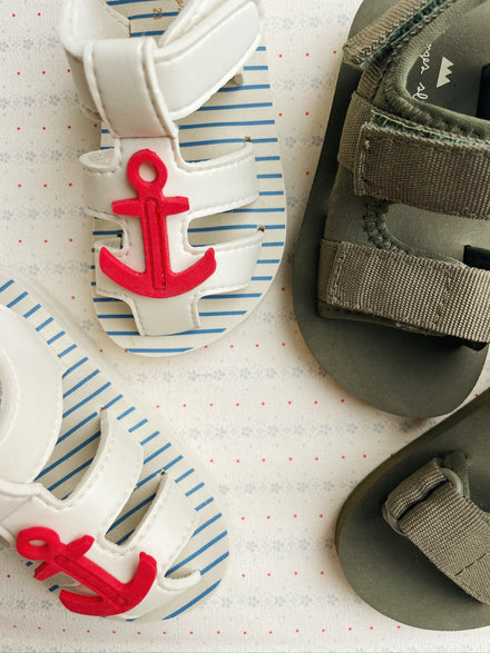 * Konges Sløjd Sable Sandalen | Stripe Provance