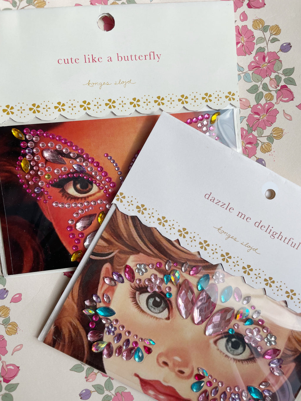 * Konges Sløjd Gezichts Juwelen Vlinder | Multi