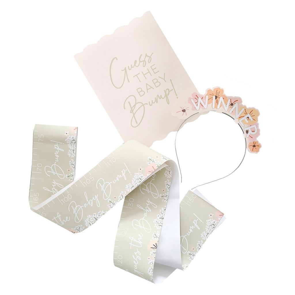 * Ginger Ray Floral Measure the Bump Game