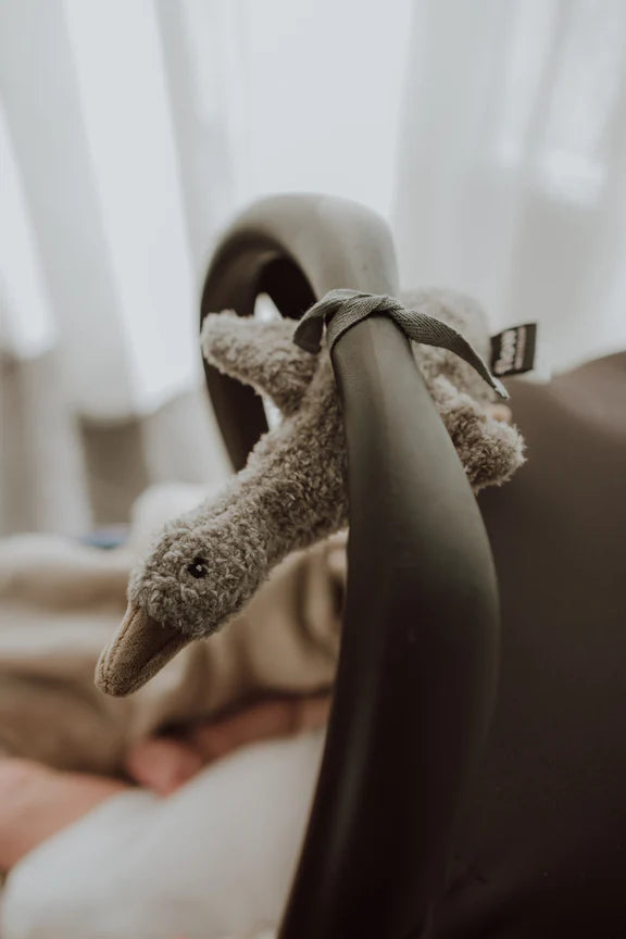 Flow Amsterdam Knuffel Met Hartslag | Liva The Goose Grey