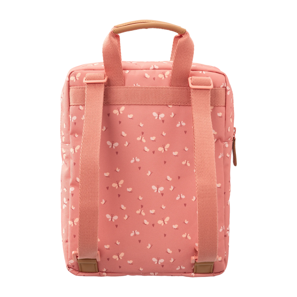 Fresk Rugzak Klein Butterfly met open hoofdvak en drinkfleshouder