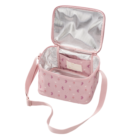 Fresk thermische lunchtas met Seahorse zeepaardjes-print, productfoto