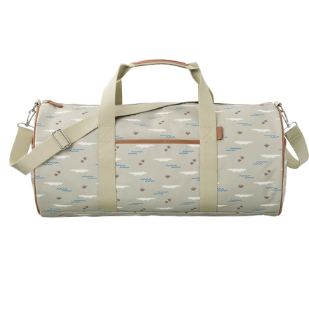 Fresk grote weekendtas met Crocodile-print