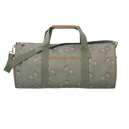 Fresk Weekendtas Groot in de Deer Olive-print voor kinderen