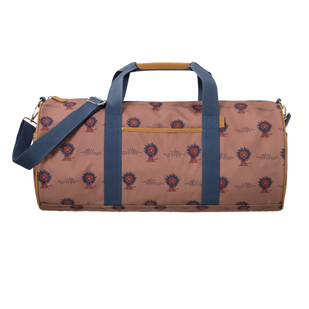 Fresk Weekendtas Groot met Lion-print, ruime kinderweekendtas van gerecycled PET