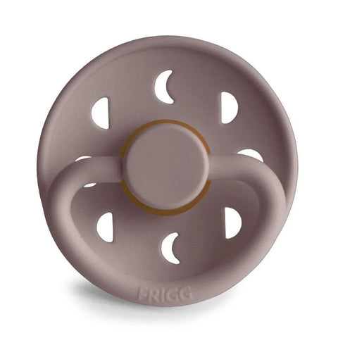 Frigg * Moon Phase Fopspeen 6-12M Rond Twilight Mauve