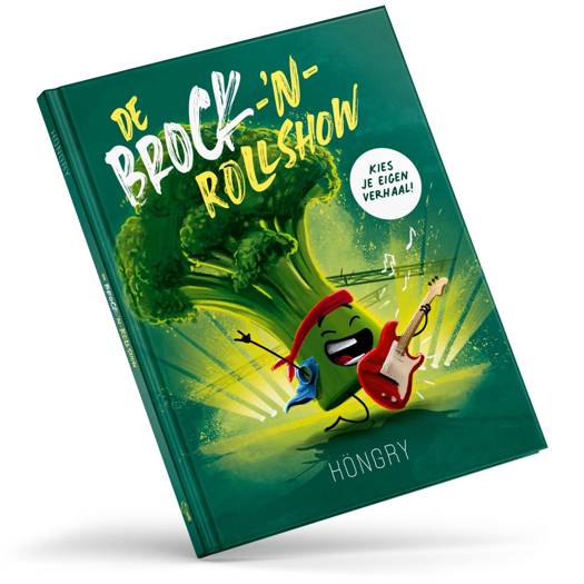Prentenboek De  Brock'N Rollshow