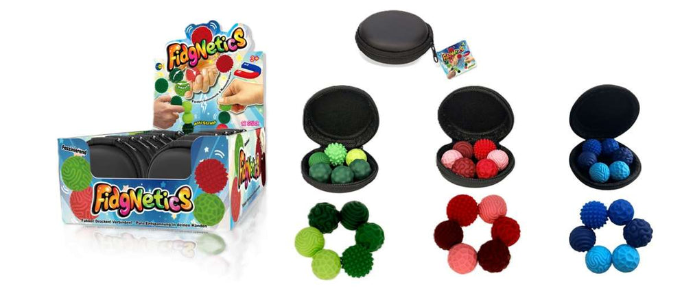 FunTrading fidget balletjes, compact sensorisch speelgoed voor onderweg, bij De Gele Flamingo