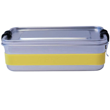 Tress RVS Lunchbox | Smile Yellow