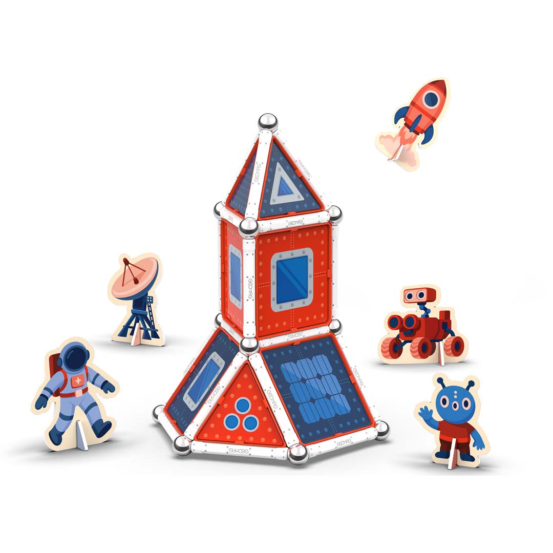 Geomag Magicube magnetische bouwblokken Exoloration Mars 80 Stuks - vanaf 5 jaar