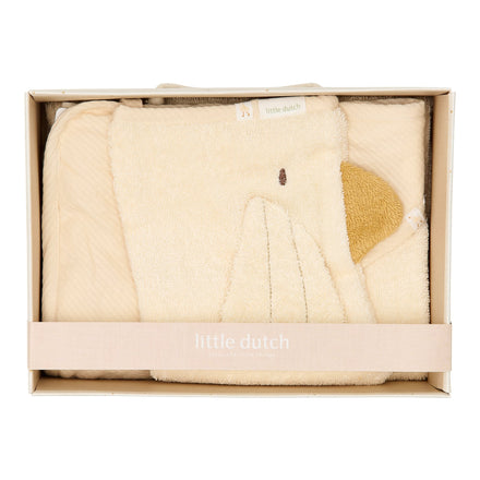 Little Dutch Gift Box Little Goose | Badcape + Washand