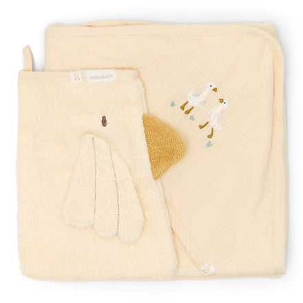 Little Dutch Gift Box Little Goose | Badcape + Washand