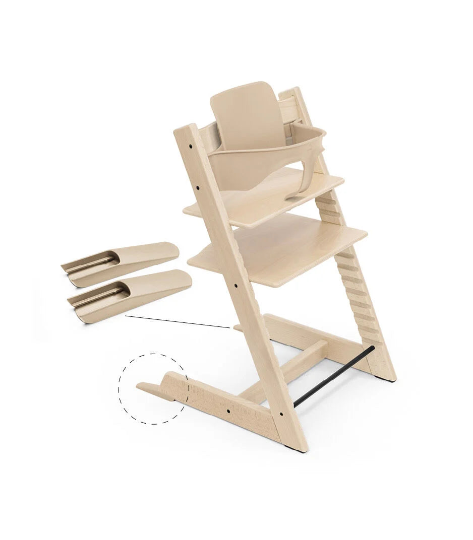 Stokke® Tripp Trapp® Bundle Stoel + Babyset + Tray | Natural