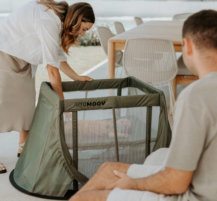 AeroMoov Instant Reisbedje | Green Moss