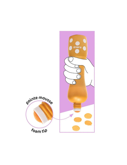 Djeco Set 4 Wasbare Mousse Stiften | Pastel