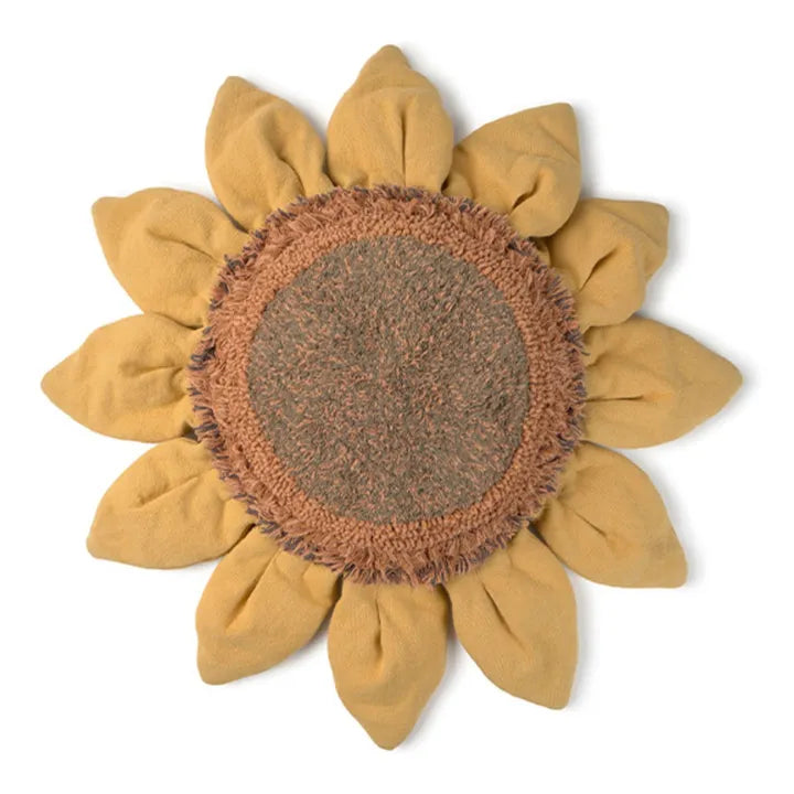 Lorena Canals Pouffe 90 | Sunflower Vloerkussen Zonnebloem, Boerderij