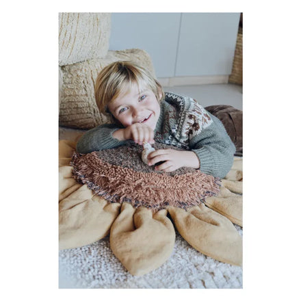 Lorena Canals Pouffe 90 | Sunflower Vloerkussen Zonnebloem, Boerderij