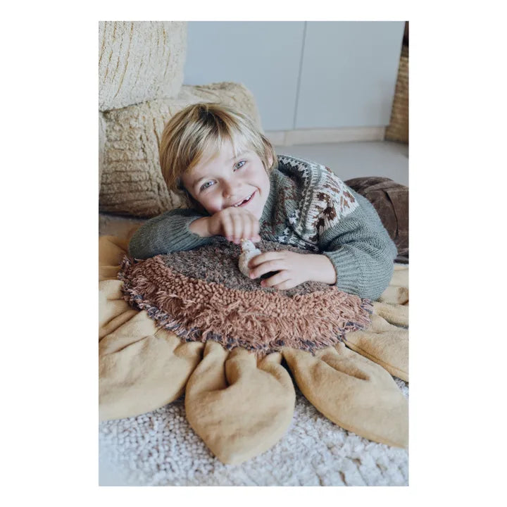 Lorena Canals Pouffe 90 | Sunflower Vloerkussen Zonnebloem, Boerderij