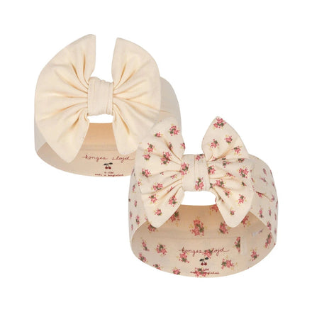 * Konges Sløjd Basic 2 Pack New Bambi Bonnet Haarband | Buttercream/Bloomie
