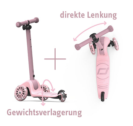 Scoot & Ride Step Highwaykick 3S | Rose