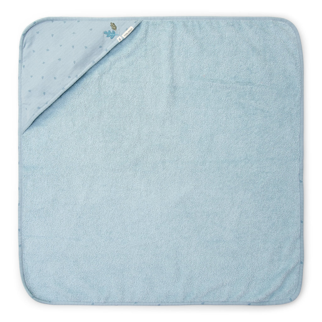 Little Dutch Badcape 75x75 | Pure Denim Blue