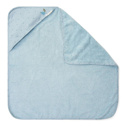 Little Dutch Badcape 75x75 | Pure Denim Blue