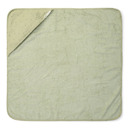 Little Dutch Badcape 75x75 | Pure Sage