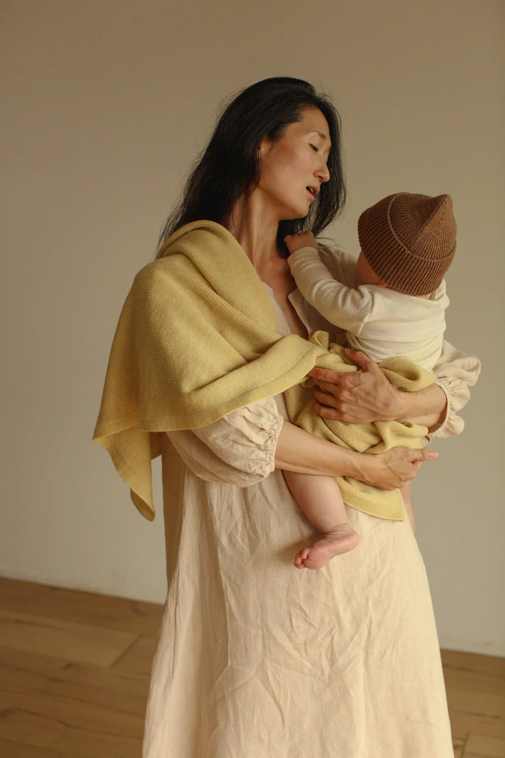 Hvid Deken Felix | Light Yellow