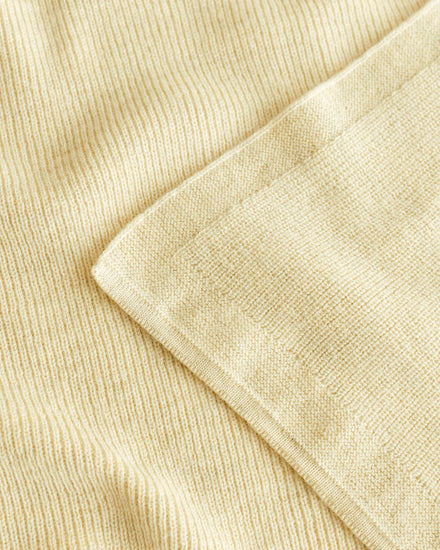 Hvid Deken Felix | Light Yellow