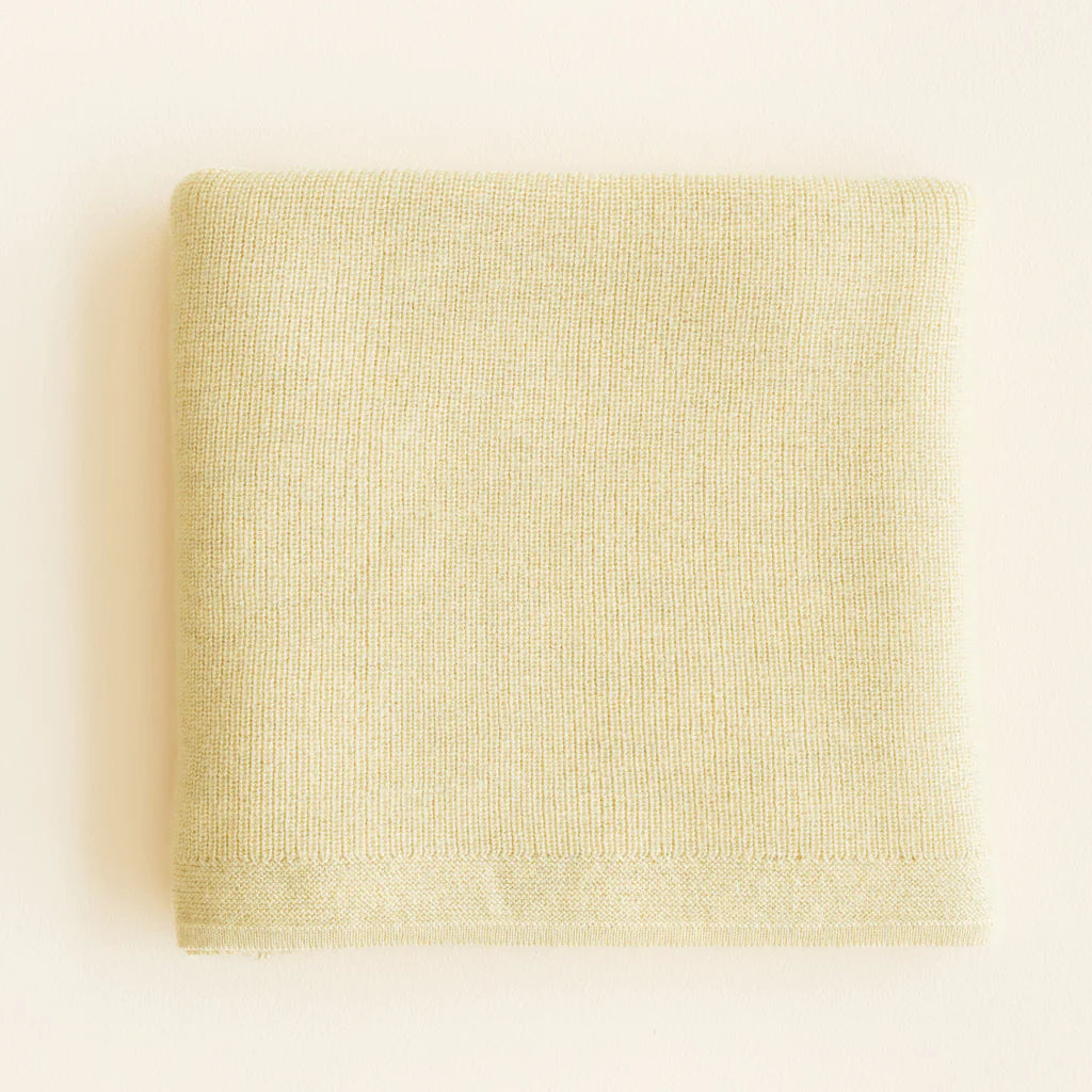 Hvid Deken Felix | Light Yellow