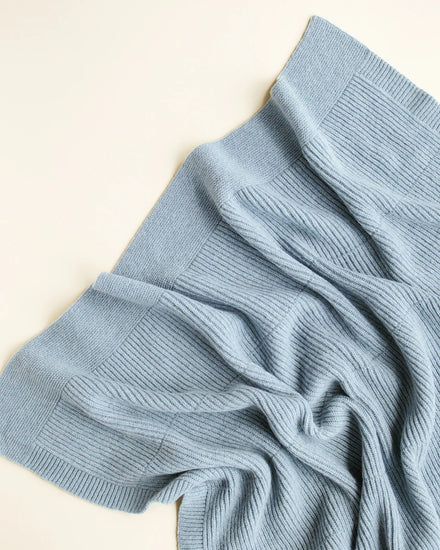 Hvid Deken Gaston | Frost Blue
