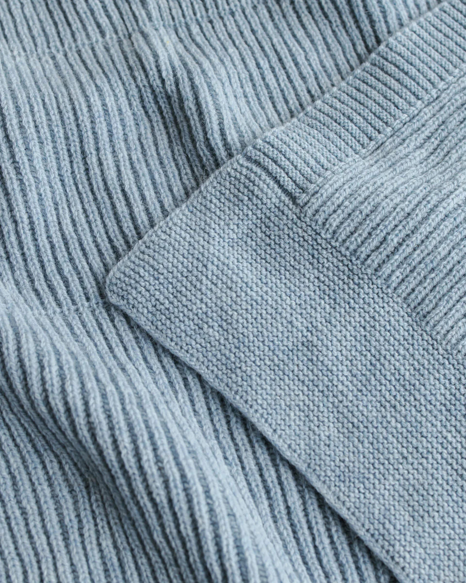 Hvid Deken Gaston | Frost Blue