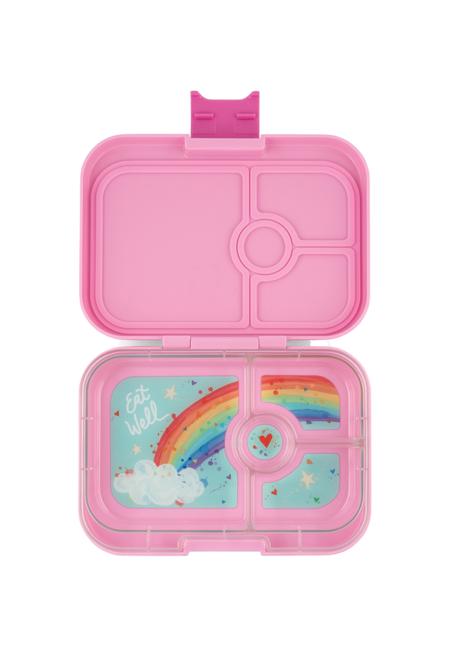 Yumbox Panino 4 Vakken Lekvrije Lunchbox | Power Roze Regenboog