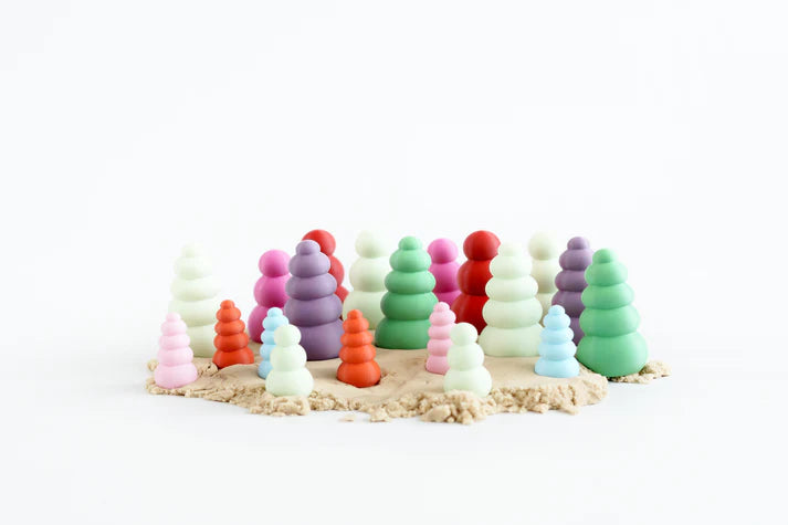 * Little Storytellers Sensorisch Speelgoed | Treeset Orange Outdoor