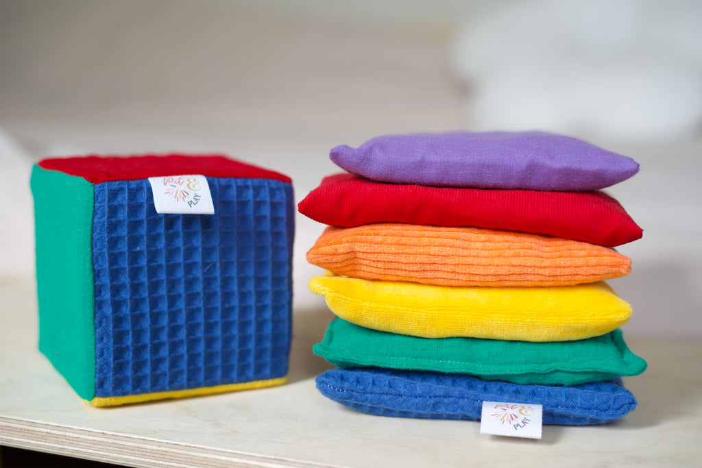 Pit & Play Regenboog Dobbelsteen | Classic