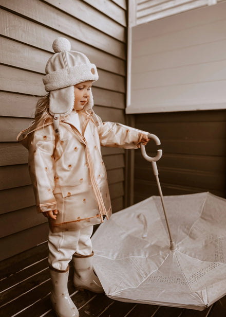 * Mrs. Ertha Drizzles - Regenjas | Strawberries Mood