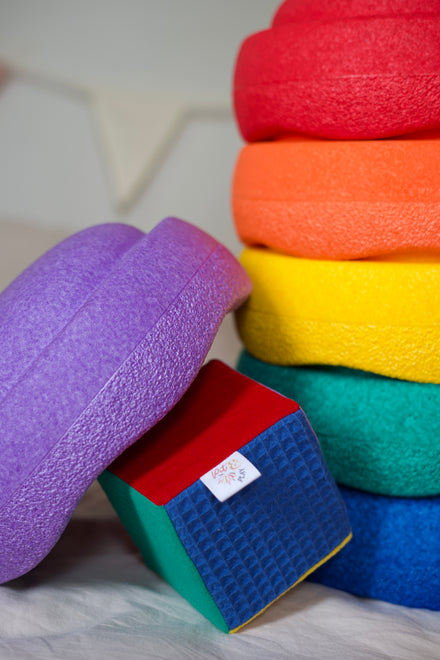 Pit & Play Regenboog Dobbelsteen | Classic