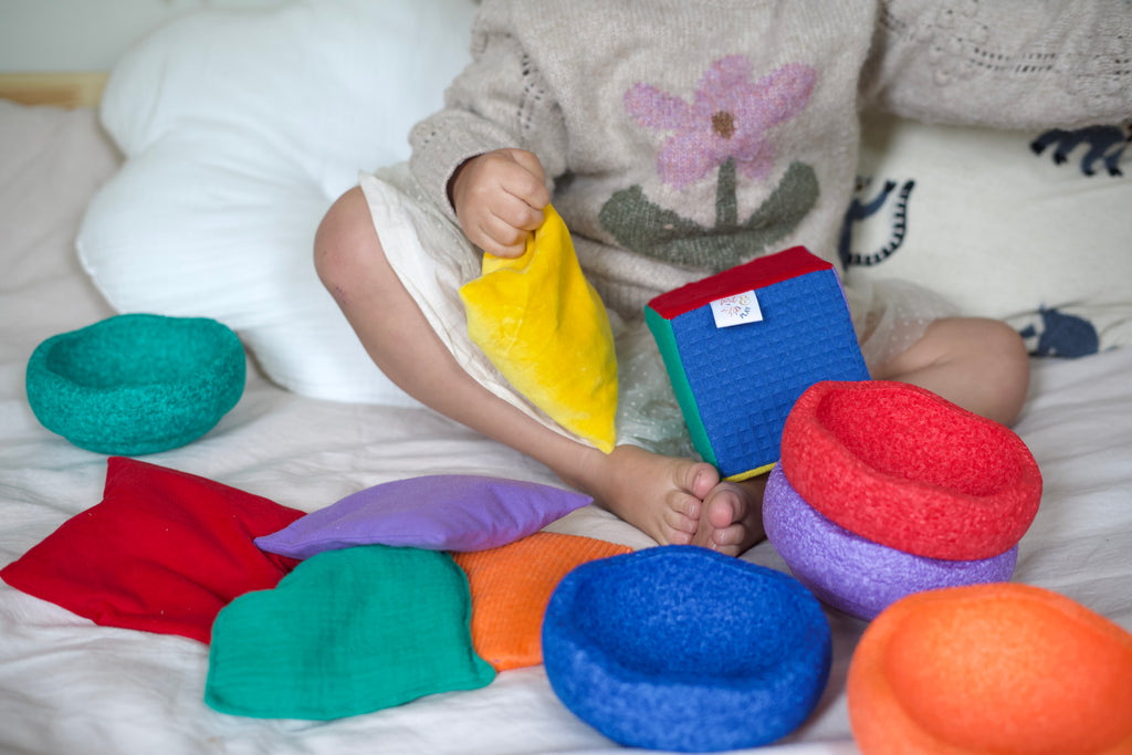 Pit & Play Regenboog Dobbelsteen | Classic