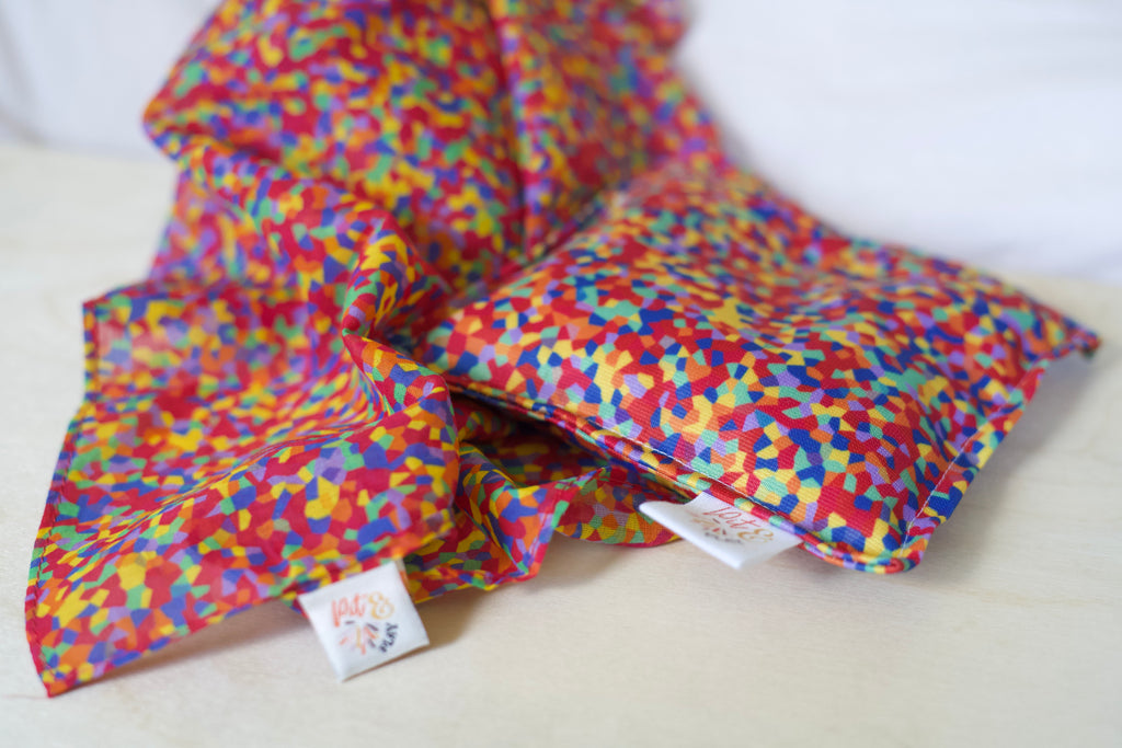 Pit & Play Regenboog Pittenzakje | Confetti Stapelstein