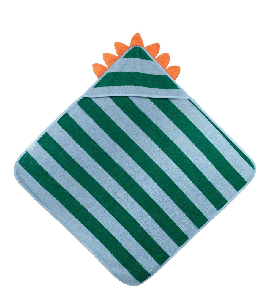 Quut Badcape Badstof 75 x 75cm | Dino Lagoon