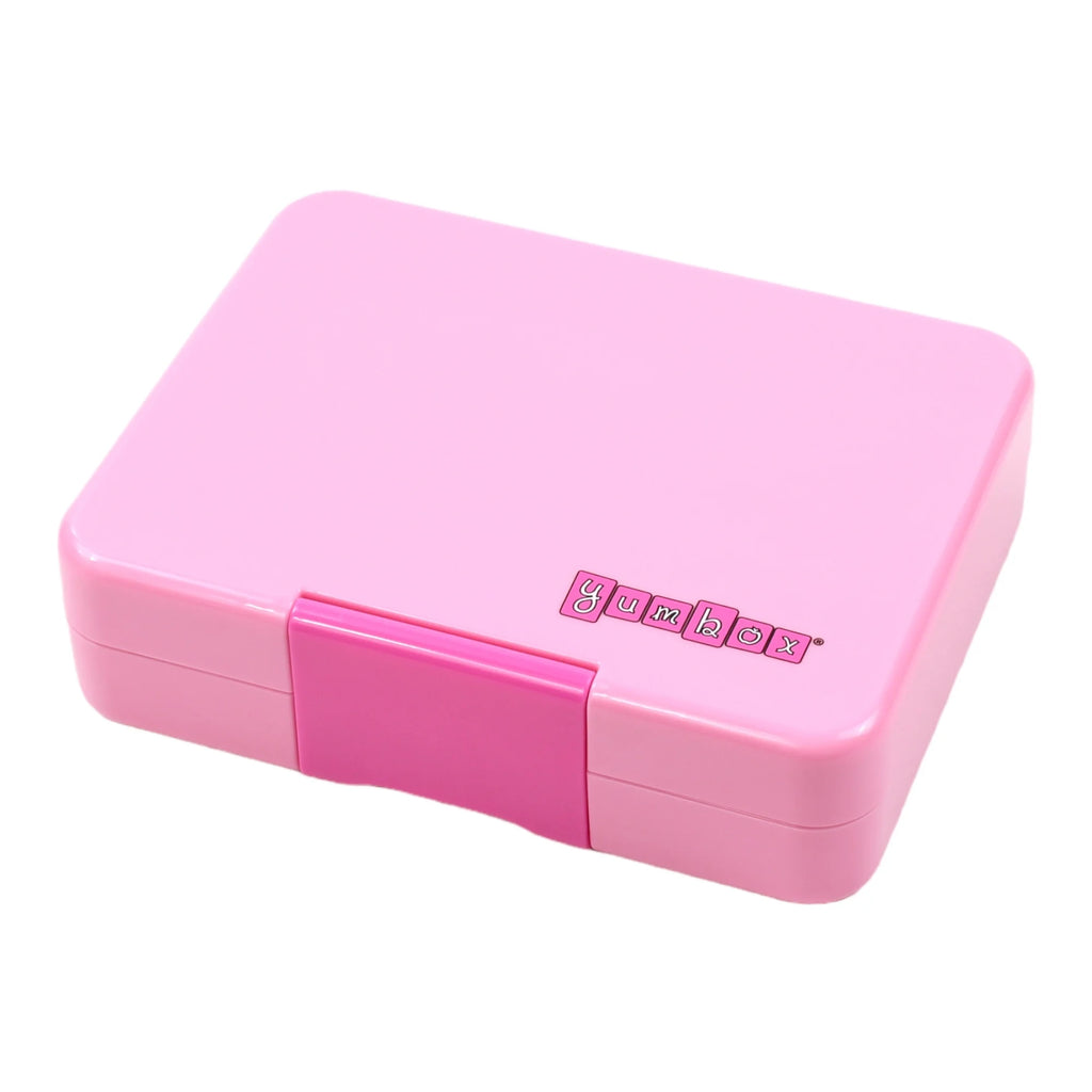 Yumbox Minisnackdoos 3 Vakken | Power Roze Regenboog