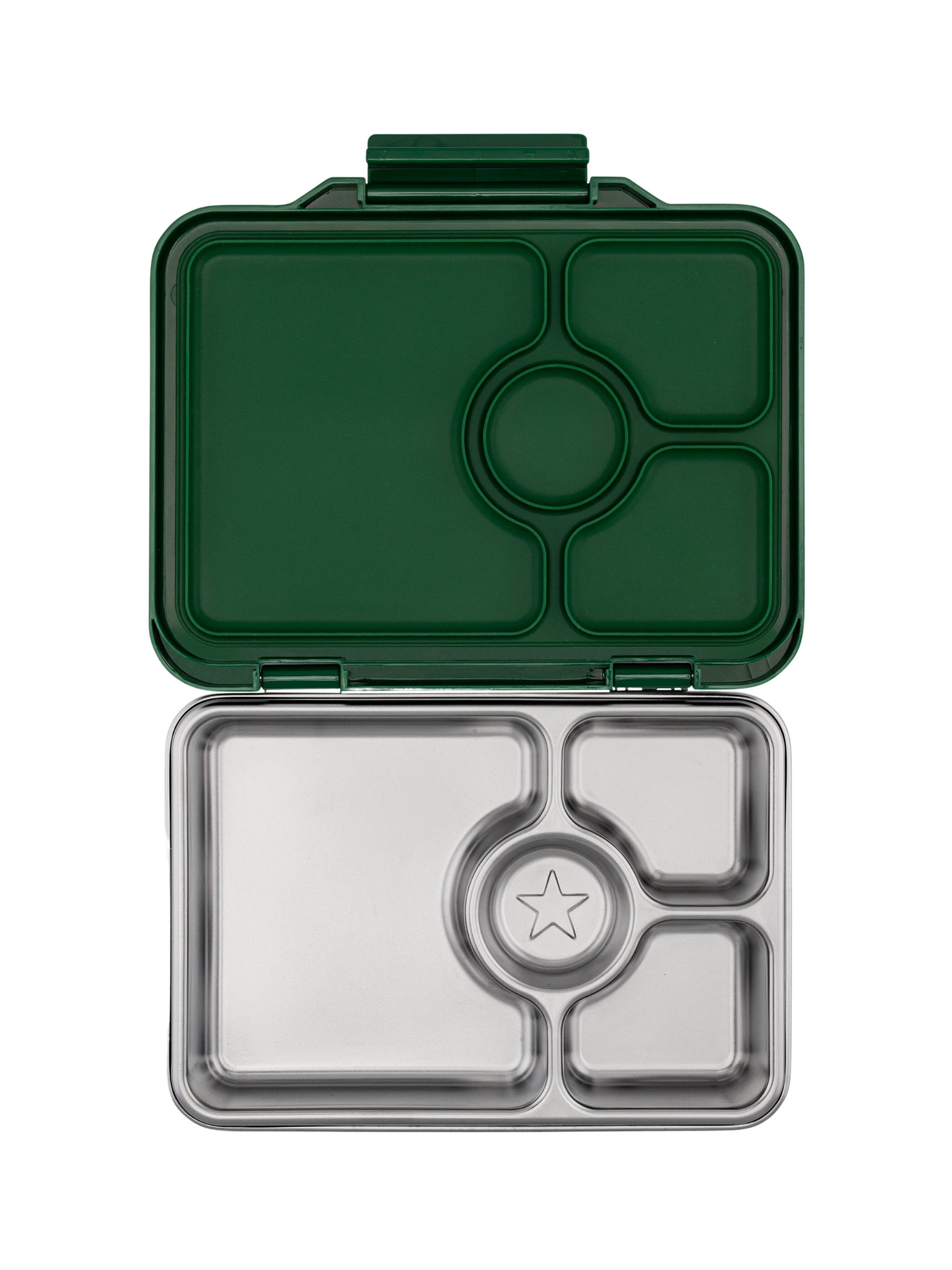 Yumbox Pret 4 Vakken Lekvrije Lunchbox | Dublin Groen