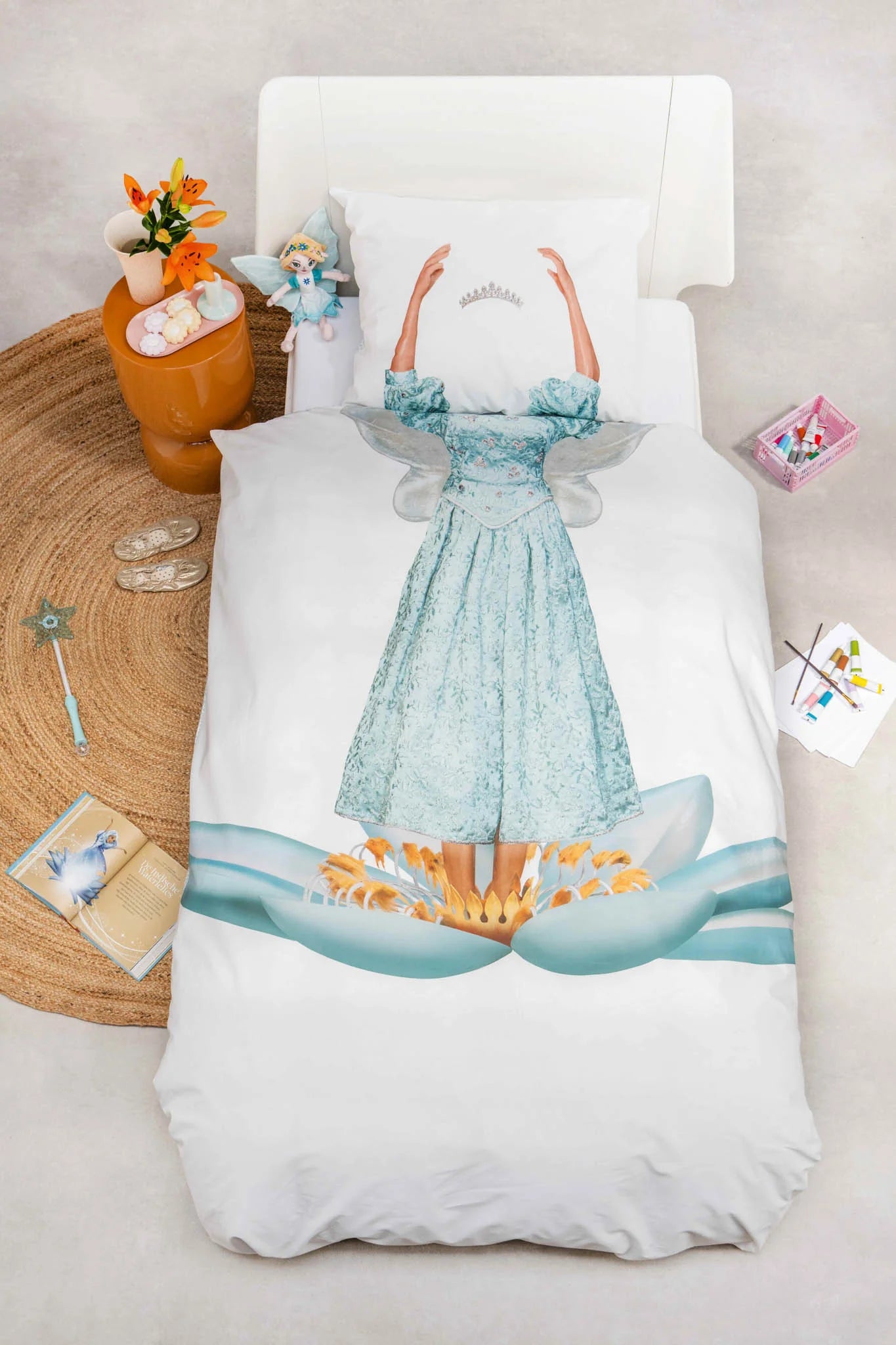 SNURK dekbedset 140x200/220cm | Efteling Indische Waterlelies