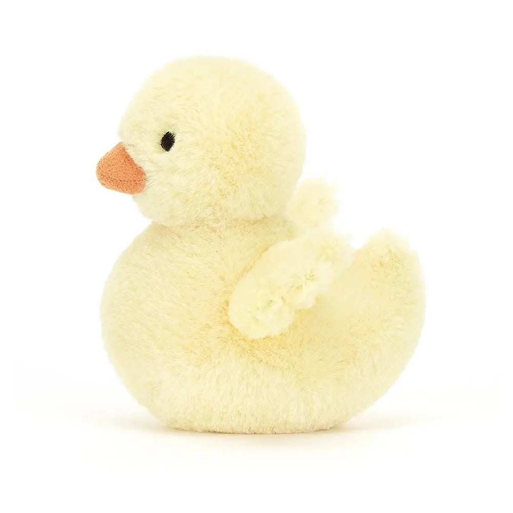 Jellycat Knuffel Fluffy Duck | 11x6x9cm