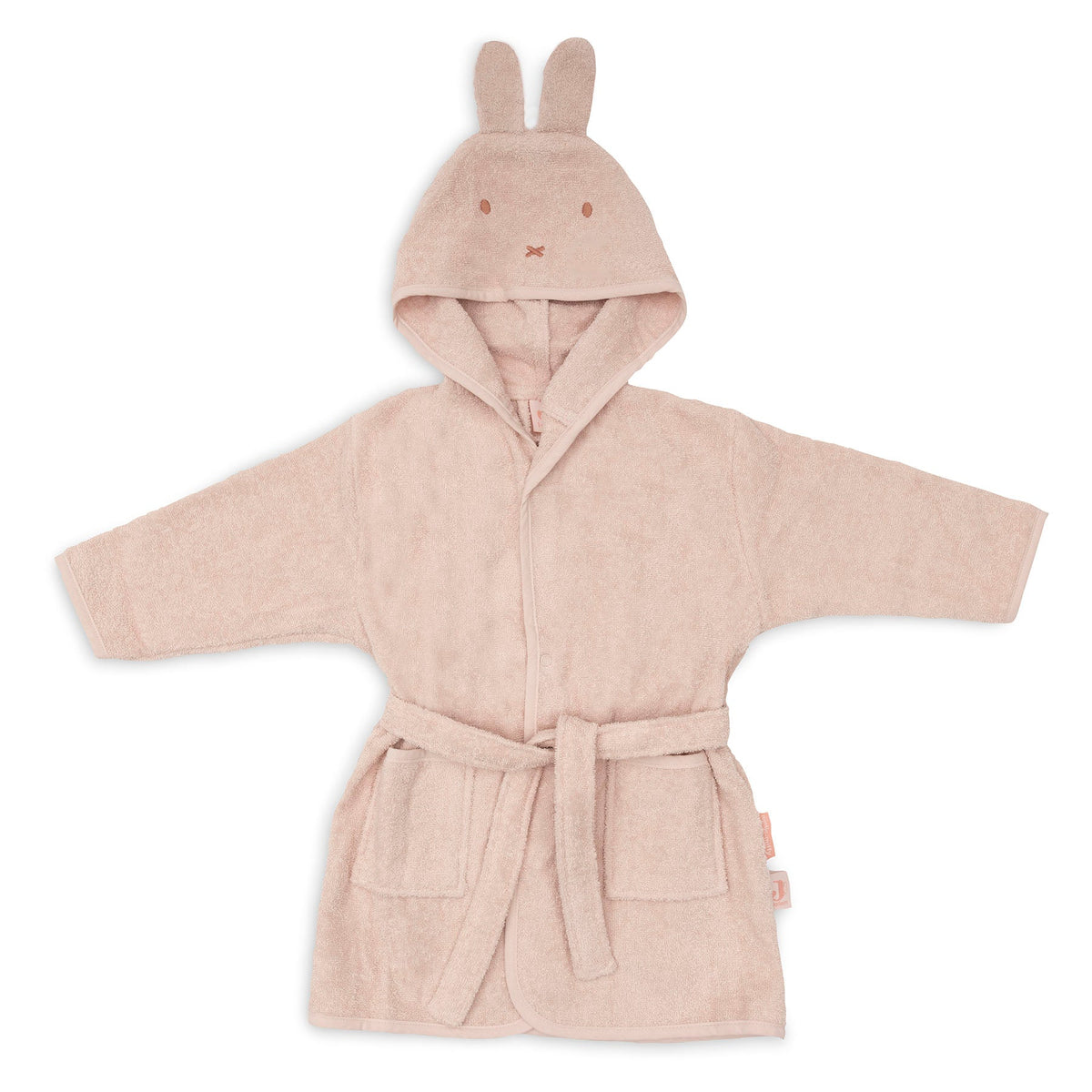 Jollein badjas Miffy in Silk Rose voor kinderen van 1 tot 2 jaar