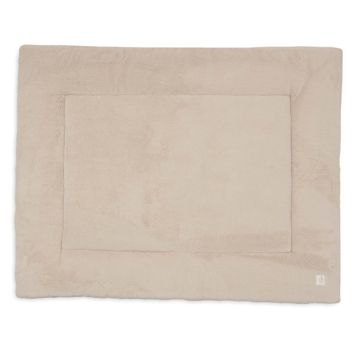 Jollein boxkleed 75x95 cm Fluffy in de kleur Sand
