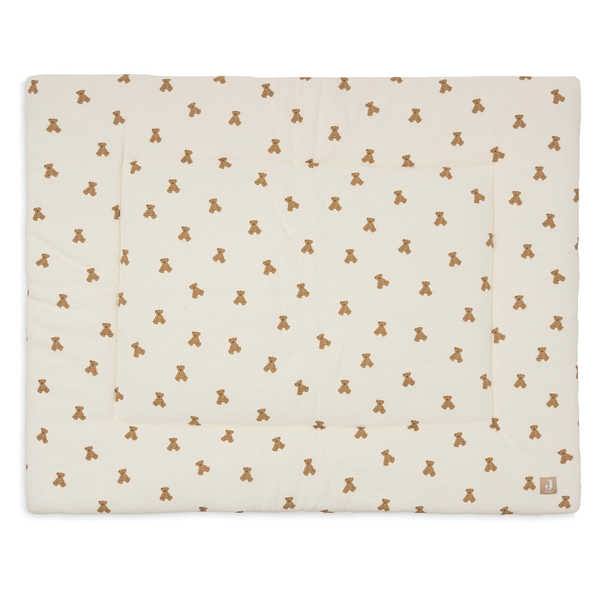Jollein boxkleed 75x95 cm Mini Teddy Bear Little Waffle